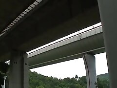 Amazing Blonde German Doll Fucked Under The Bridge