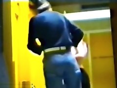 Antique Yellow Locker Room