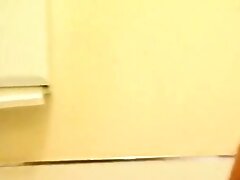 Horny Bitch Starts Masturbating In The Wc When Hunk Comes Along To Fuck Her