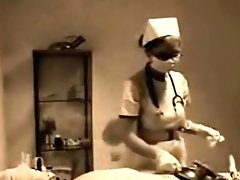 Antique Masked Nurse Tugjob